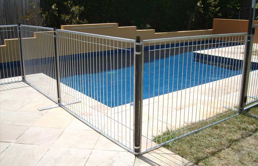 temporary pool fence